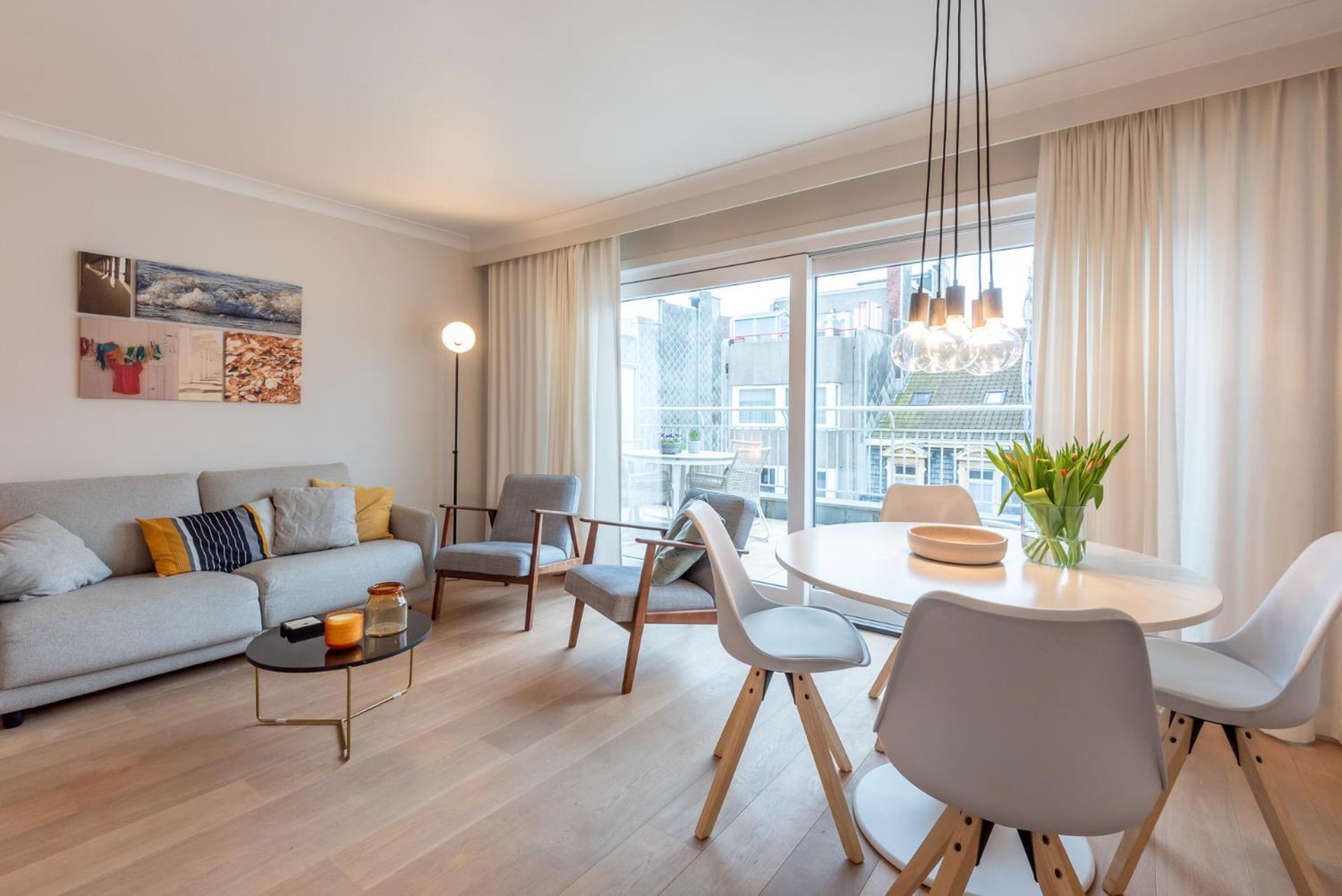 Modern Apartment With Large Terrace Close To The Sea أوستيند المظهر الخارجي الصورة